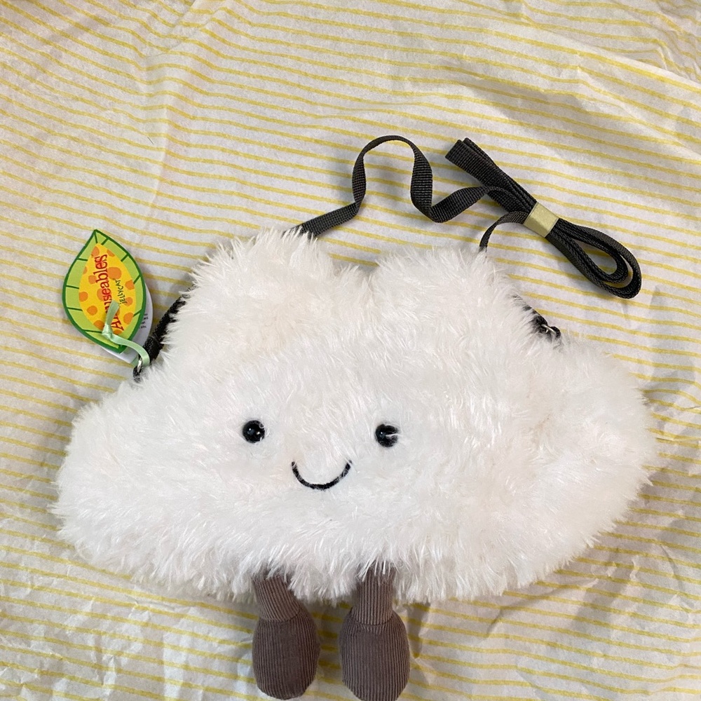 Jellycat Amuseable Cloud bag 23cm NWT